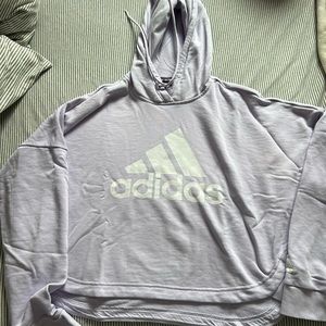 Lavender adidas hoodie